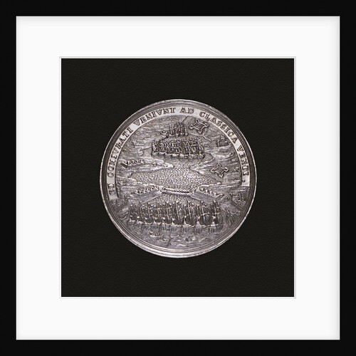 Medal commemorating the Expedition to Vigo Bay, 1702; reverse by G.F. Nurnberger