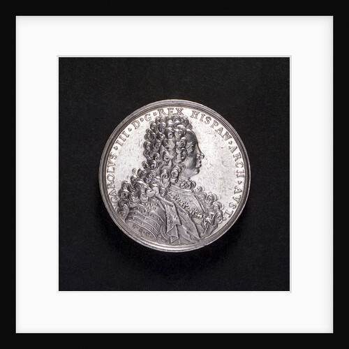 Medal commemorating Barcelona relieved, 1706; obverse by P.H. Muller