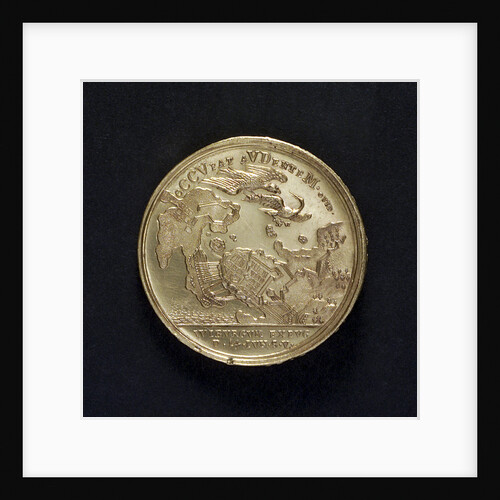 Medal commemorating the capture of Viborg, 1710; reverse by P.H. Muller