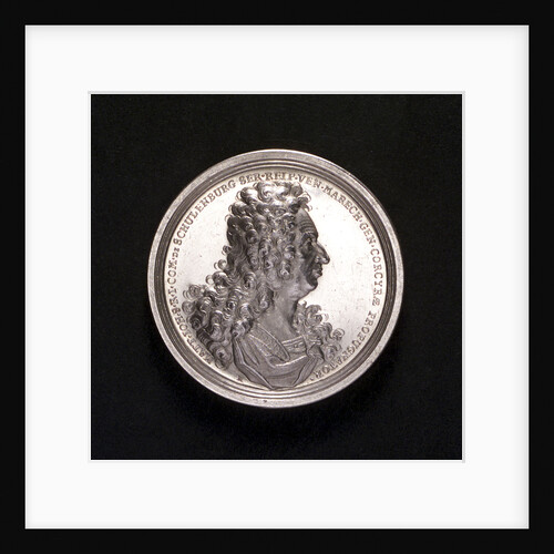 Medal commemorating the defence of Corfu under Count Schulenburg, 1716; obverse by P.H. Muller