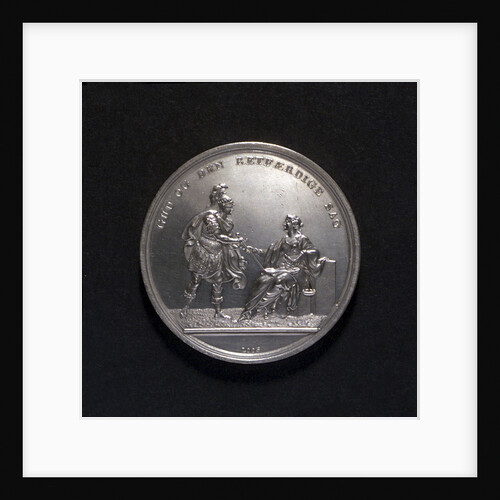 Medal commemorating the Battle of Copenhagen, 1801; obverse by D.F. Loos