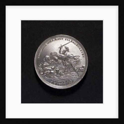 Medal commemorating the Battle of Copenhagen, 1801; reverse by D.F. Loos