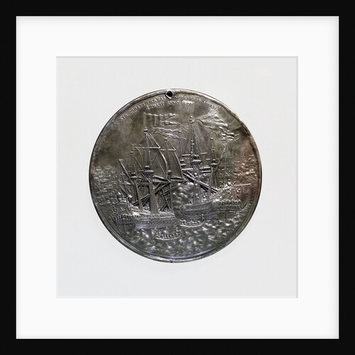 Medal commemorating the victories at Öland, Langeland and Kjoge, 1676-1677 by C. Schneider