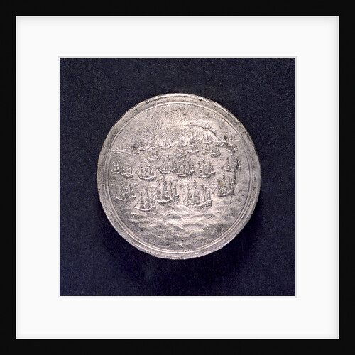 Medal commemorating Danish assistance to England; obverse by B. Meier