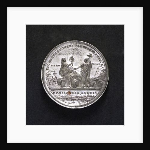 Medal commemorating Gibraltar relieved, 1783; obverse by J.C. Reich
