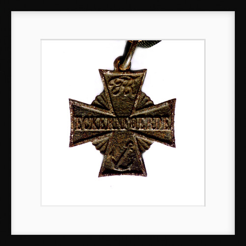 Medal commemorating the action at Eckernförde, 1849; obverse by unknown