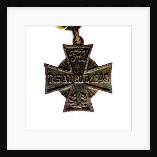 Medal commemorating the action at Eckernförde, 1849; reverse by unknown