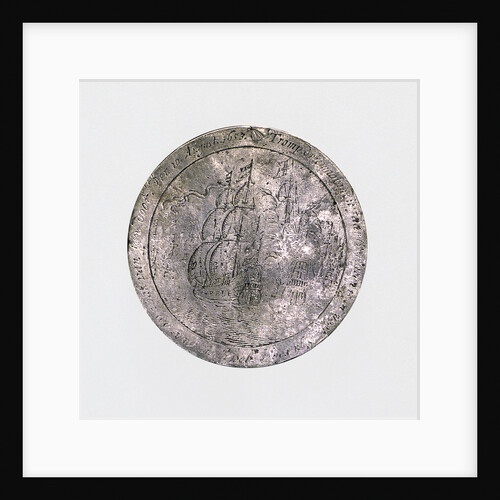 Medal commemorating the Battle of the Texel and the death of Admiral Tromp, 1653; reverse by O.M.