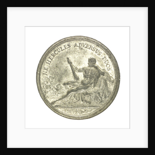 Medal commemorating the Battle of la Hogue, 1692; obverse by J. Smeltzing