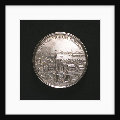 Medal commemorating the capture of the Morea, 1687; obverse by M. Brunner