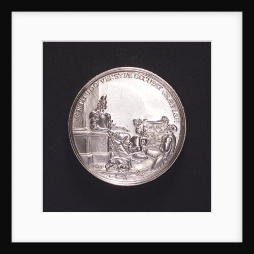 Medal commemorating the capture of the Morea, 1687; reverse by M. Brunner