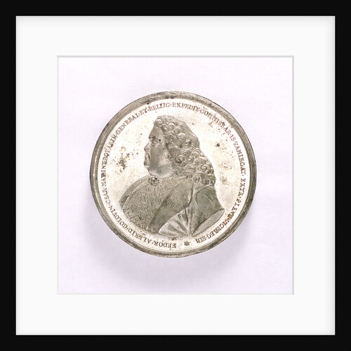 Medal commemorating Admiral Golovin; obverse by unknown