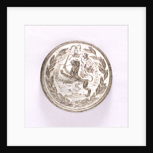 Medal commemorating Admiral Golovin; reverse by unknown