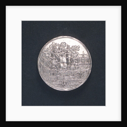 Medal commemorating the relief of Copenhagen and evacuation of Croneburg, 1658; obverse by J. Hercules