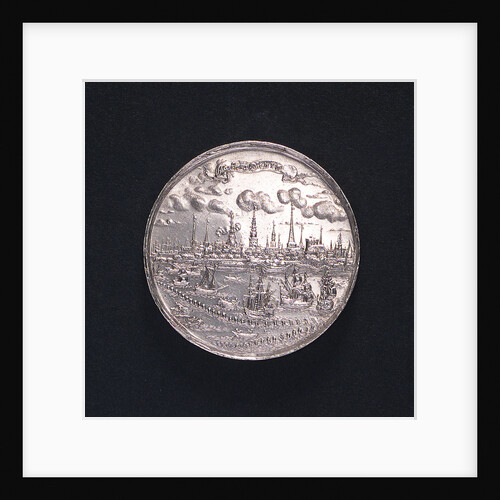 Medal commemorating the relief of Copenhagen and evacuation of Croneburg, 1658; reverse by J. Hercules