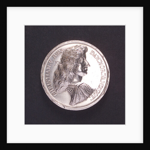 Medal commemorating the Battle of Öland, 1676; obverse by unknown
