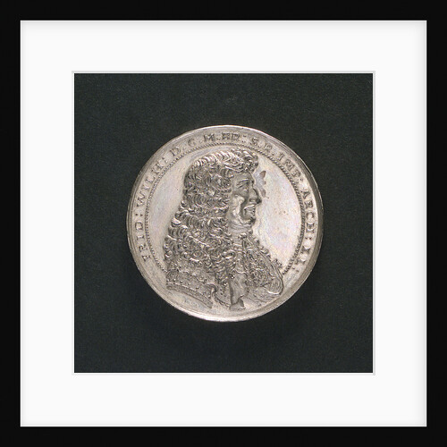 Medal commemorating the voyage to Guinea, 1681; obverse by J.B. Schultz