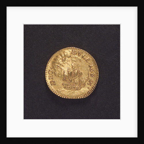 Medal commemorating the voyage to Guinea, 1681; reverse by unknown