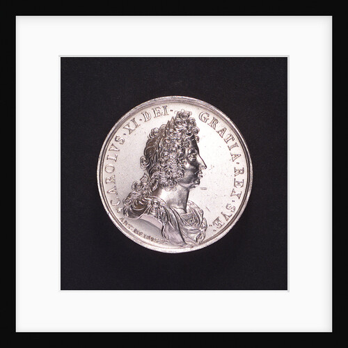 Medal commemorating the naval demonstration and the peace of Altona, 1689; obverse by A. Meibus