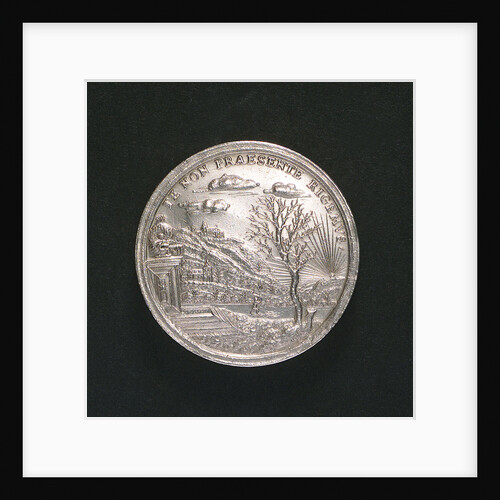 Medal commemorating the Duke of Saxegotha's return home from England; obverse by C. Wermuth