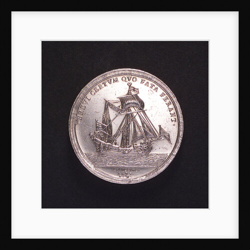 Medal commemorating the Duke of Saxegotha's return home from England; reverse by C. Wermuth