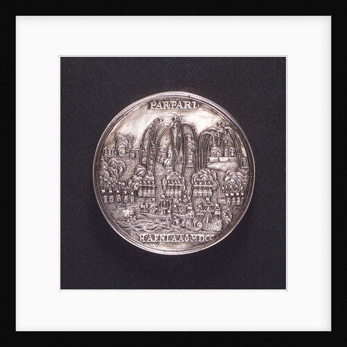 Medal commemorating the bombardment of Tönningen and Copenhagen, 1700; reverse by unknown