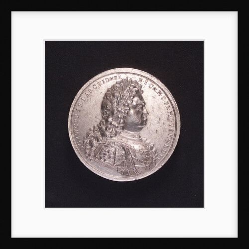 Medal commemorating Danube shipping; obverse by von Setter