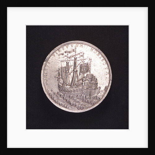 Medal commemorating Danube shipping; reverse by von Setter
