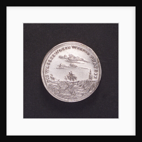 Medal commemorating the earthquake at Lisbon, 1755; obverse by unknown