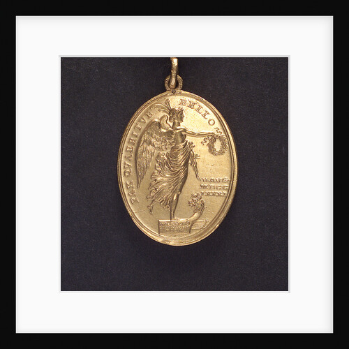 Medal commemorating the Battle of Dogger Bank, 1781; obverse by J.H. Schepp