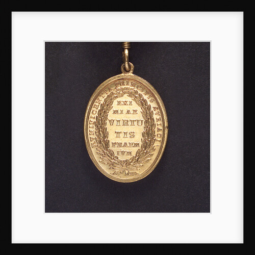 Medal commemorating the Battle of Dogger Bank, 1781; reverse by J.H. Schepp