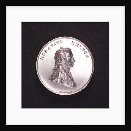 Medal commemorating Admiral Lord Nelson; obverse by Abramson