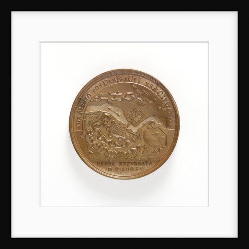 Medal commemorating the capture of Narva, 1704; reverse by T. Iwanov