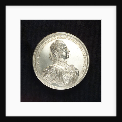 Medal commemorating the Expedition against Finland, 1713-14; obverse by T. Iwanov