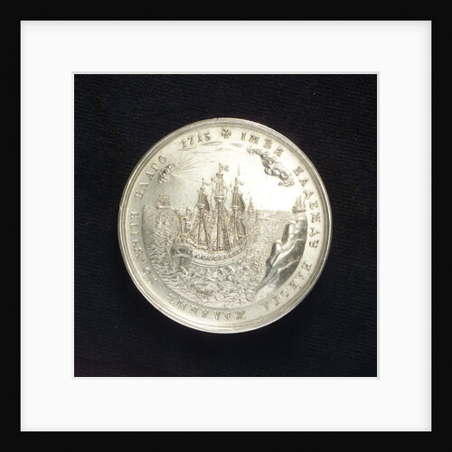 Medal commemorating the Expedition against Finland, 1713-14; reverse by T. Iwanov