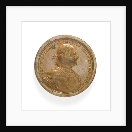 Medal commemorating the capture of Abo, 1713; obverse by T. Iwanov