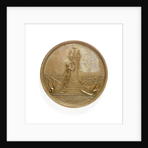 Medal commemorating Admiral Sir Samuel Greig; reverse by C. Leberecht