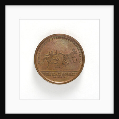 Medal commemorating Count Rosen Director of the Admiralty; reverse by L.P. Lundgren