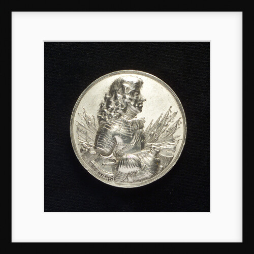Medal commemorating the capture of Wisby and Gothland, 1676; obverse by G. Sesemann