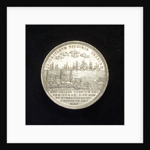 Medal commemorating the success of the Allies against Sweden, 1715; reverse by Unknown