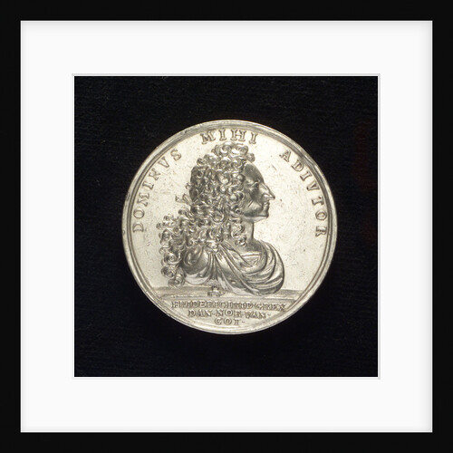 Medal commemorating the capture of Marstrand, 1719; obverse by C. Wineke