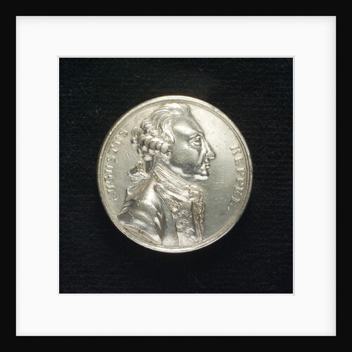 Medal commemorating Admiral Keppel acquitted, 1779; obverse by T. Lyng