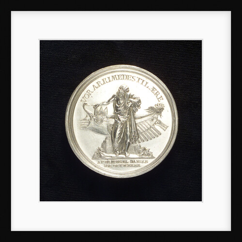 Medal commemorating Captain Henrik Gerner; reverse by J.J. Holm