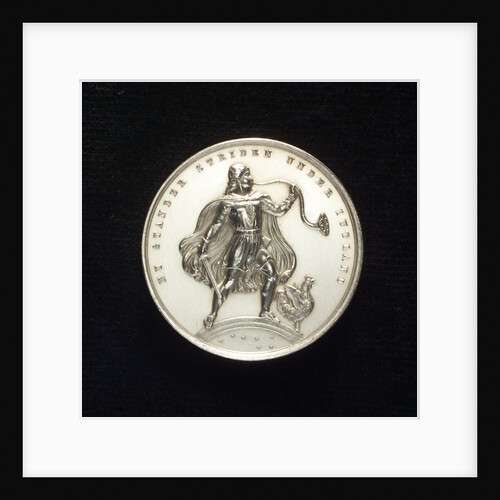 Medal commemorating volunteers from Scandinavia, 1849; obverse by P. Petersen