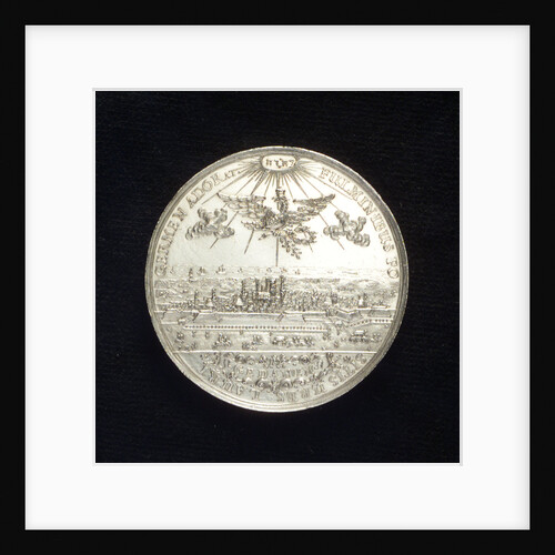 Medal commemorating the Peace of Oliva, 1660; obverse by J. Bensheimer
