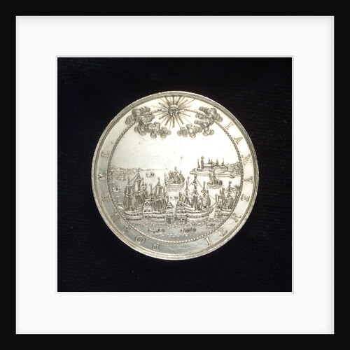 Medal commemorating the Peace of Oliva, 1660; reverse by J. Bensheimer