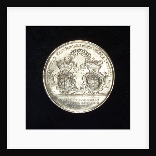 Medal commemorating the peace between Charles XII and Stanislas; obverse by unknown