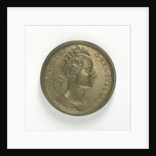 Medal commemorating the escape of Charles XII from Stralsund, 1715; obverse by unknown