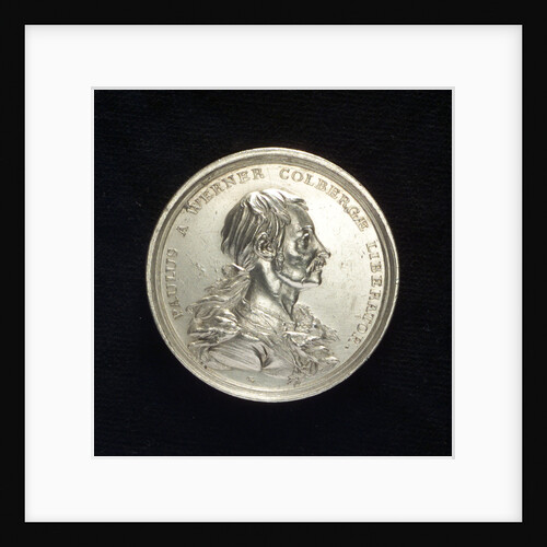 Medal commemorating the defence of Colberg and Paul von Werner, 1760; obverse by N. Georgi