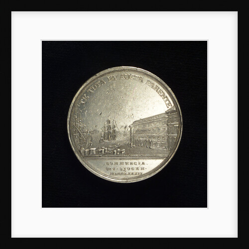 Medal commemorating the Royal care of Commerce of Stockholm; reverse by Gustav Ljungberger